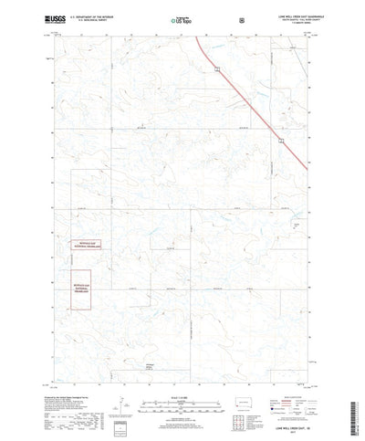 Lone Well Creek East, SD (2017, 24000-Scale) Preview 1