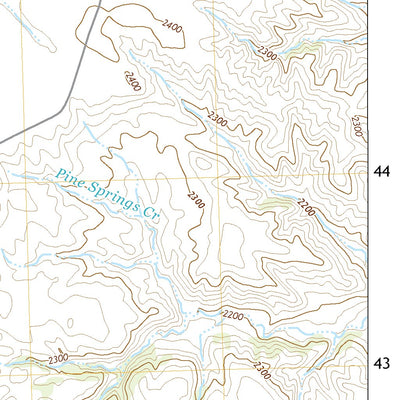 Pass Creek NE, SD (2017, 24000-Scale) Preview 3