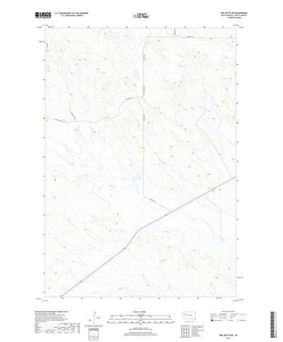 Owl Butte NE, SD (2017, 24000-Scale) Preview 1