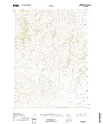 Pine Ridge SW, SD (2017, 24000-Scale) Preview 1