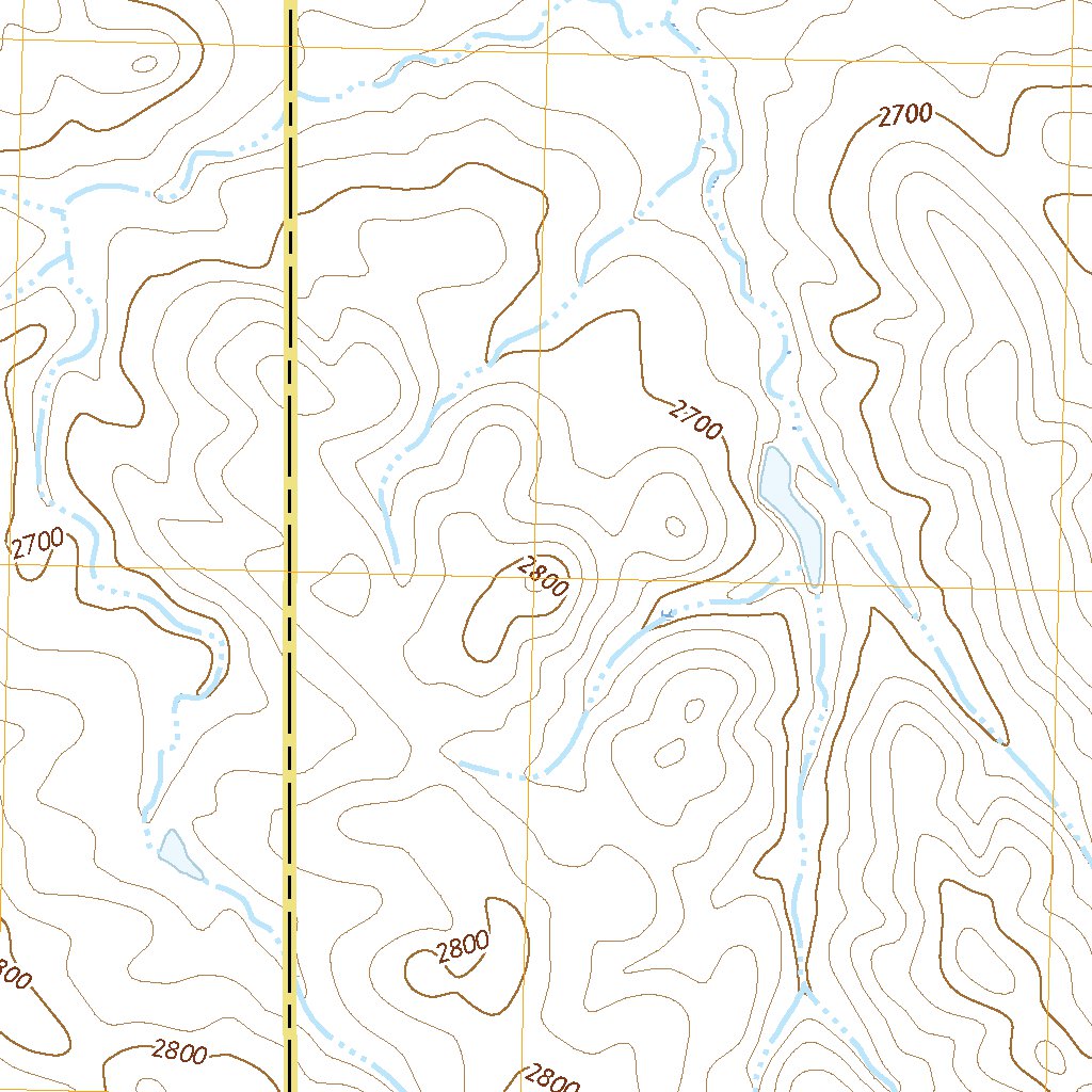 Prairie City NW, SD (2017, 24000-Scale) Map by United States Geological ...