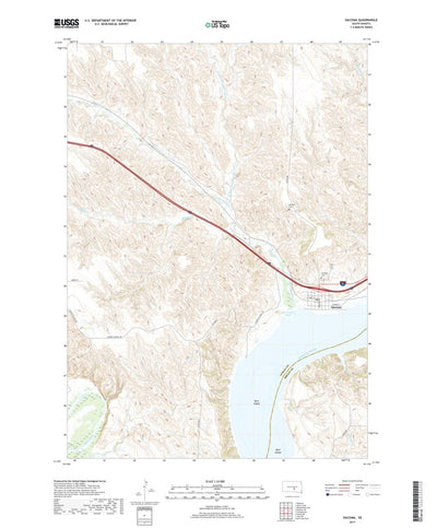 Oacoma, SD (2017, 24000-Scale) Preview 1