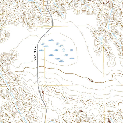 Mouth of Little Dog Creek, SD (2017, 24000-Scale) Preview 2