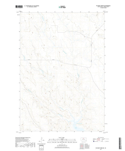 No Heart Creek NE, SD (2017, 24000-Scale) Preview 1