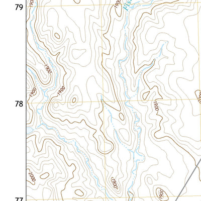 Rousseau Creek NW, SD (2017, 24000-Scale) Preview 3