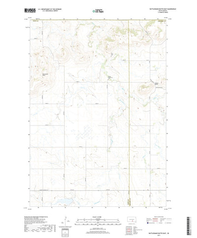 Rattlesnake Butte East, SD (2017, 24000-Scale) Preview 1