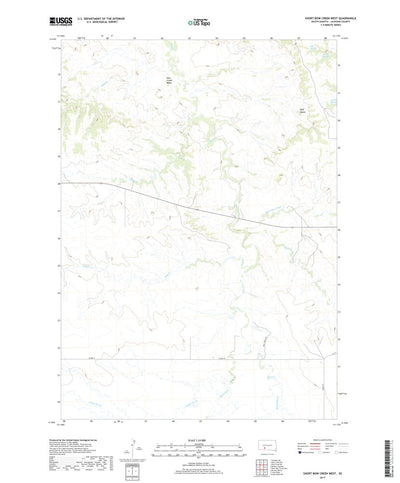 Short Bow Creek West, SD (2017, 24000-Scale) Preview 1