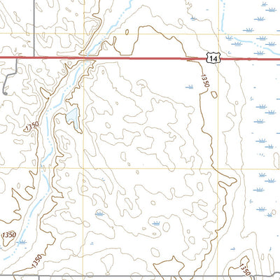 Wessington NE, SD (2017, 24000-Scale) Preview 3