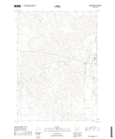 White River West, SD (2017, 24000-Scale) Preview 1