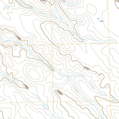Standing Butte SW, SD (2017, 24000-Scale) Preview 2
