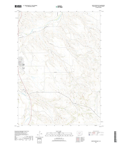White River East, SD (2017, 24000-Scale) Preview 1