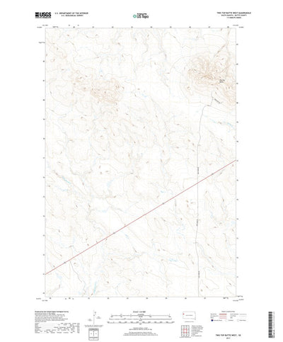 Two Top Butte West, SD (2017, 24000-Scale) Preview 1
