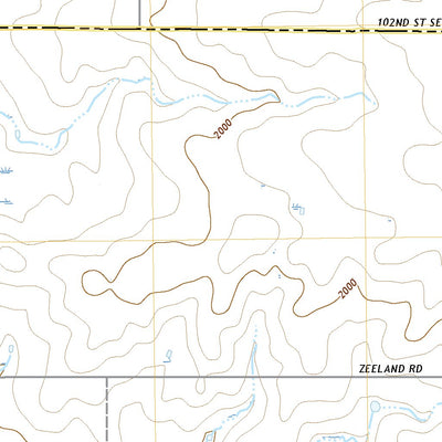 Zeeland NW, SD (2017, 24000-Scale) Preview 2