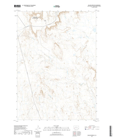Willow Creek NE, SD (2017, 24000-Scale) Preview 1