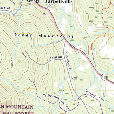Mount Holly, VT (2021, 24000-Scale) Preview 3