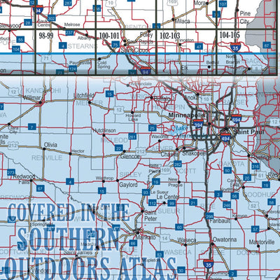 Central-Northwest MN All-Outdoors Atlas & Field Guide pg. 000-001