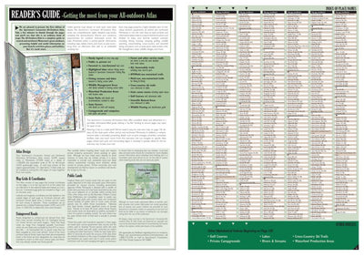 Central-Northwest MN All-Outdoors Atlas & Field Guide pg. 002-003