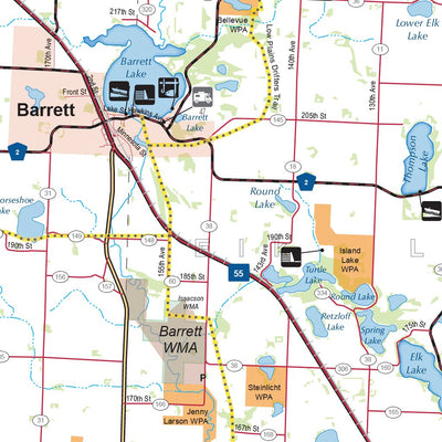 Central-Northwest MN All-Outdoors Atlas & Field Guide pg. 080-081