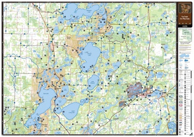 Central-Northwest MN All-Outdoors Atlas & Field Guide pg. 054-055