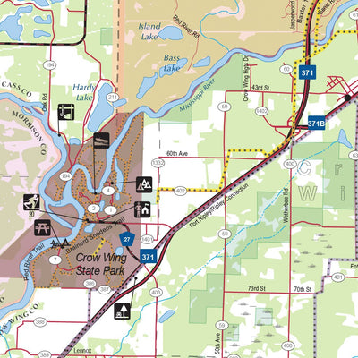 Central-Northwest MN All-Outdoors Atlas & Field Guide pg. 070-071