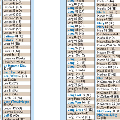 Central-Northwest MN All-Outdoors Atlas & Field Guide pg. 158-159