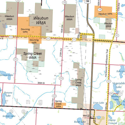 Central-Northwest MN All-Outdoors Atlas & Field Guide pg. 036-037