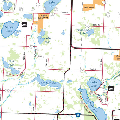 Central-Northwest MN All-Outdoors Atlas & Field Guide pg. 096-097