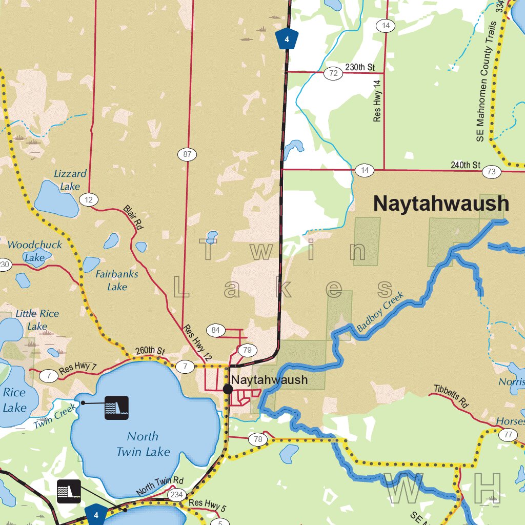 Central-Northwest MN All-Outdoors Atlas & Field Guide pg. 038-039 Map ...