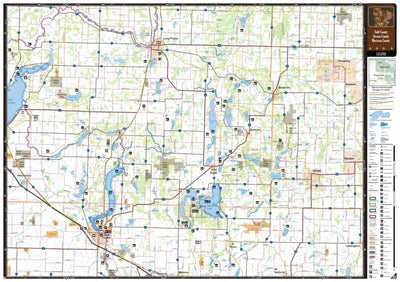 Central-Northwest MN All-Outdoors Atlas & Field Guide pg. 084-085
