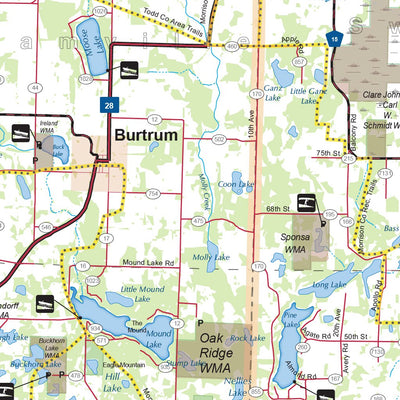 Central-Northwest MN All-Outdoors Atlas & Field Guide pg. 084-085