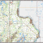 Central-Northwest MN All-Outdoors Atlas & Field Guide pg. 104-105