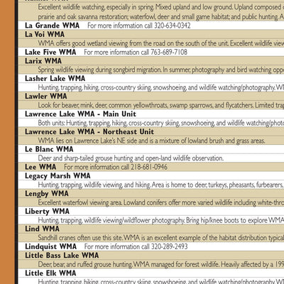 Central-Northwest MN All-Outdoors Atlas & Field Guide pg. 122-123