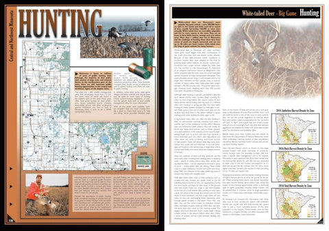 Central-Northwest MN All-Outdoors Atlas & Field Guide pg. 116-117