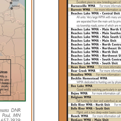 Central-Northwest MN All-Outdoors Atlas & Field Guide pg. 118-119