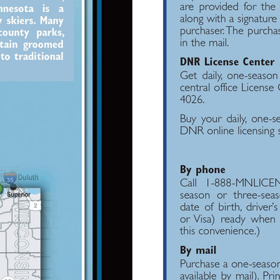 Central-Northwest MN All-Outdoors Atlas & Field Guide pg. 154-155