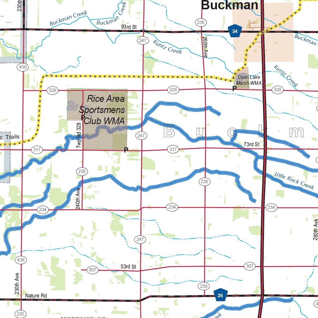 Central-Northwest MN All-Outdoors Atlas & Field Guide pg. 086-087 Map ...