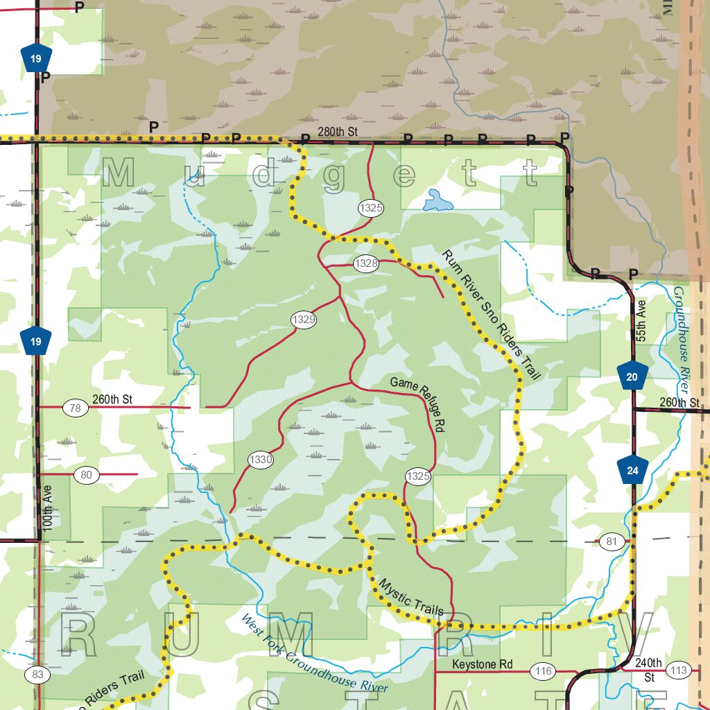 Central-Northwest MN All-Outdoors Atlas & Field Guide pg. 088-089 Map ...