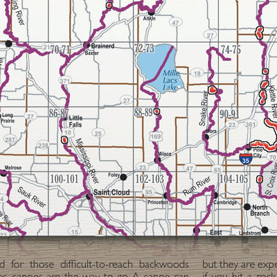 Central-Northwest MN All-Outdoors Atlas & Field Guide pg. 140-141