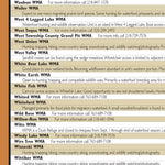 Central-Northwest MN All-Outdoors Atlas & Field Guide pg. 126-127