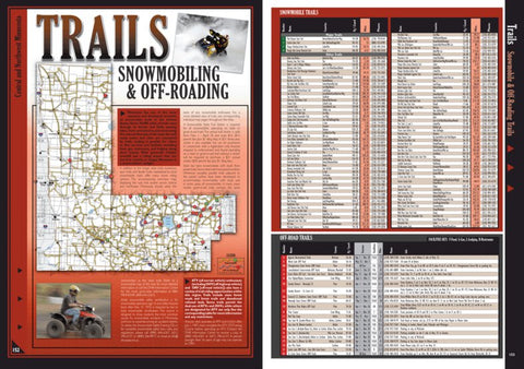Central-Northwest MN All-Outdoors Atlas & Field Guide pg. 152-153