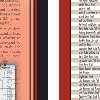 Central-Northwest MN All-Outdoors Atlas & Field Guide pg. 152-153