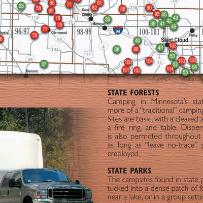 Central-Northwest MN All-Outdoors Atlas & Field Guide pg. 134-135