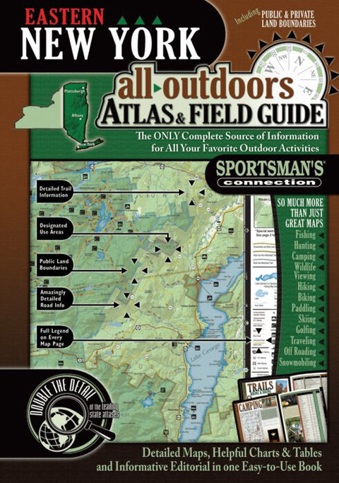 Eastern NY All-Outdoors Atlas & Field Guide pg. 000 Cover