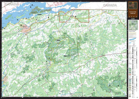 Eastern NY All-Outdoors Atlas & Field Guide pg. 084-085