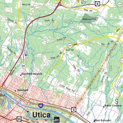 Eastern NY All-Outdoors Atlas & Field Guide pg. 122-123