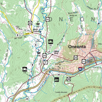 Eastern NY All-Outdoors Atlas & Field Guide pg. 138-139