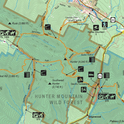 Eastern NY All-Outdoors Atlas & Field Guide pg. 150-151