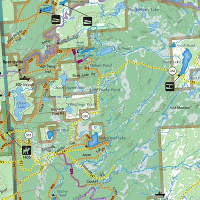 Eastern NY All-Outdoors Atlas & Field Guide pg. 106-107