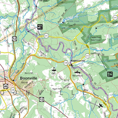 Eastern NY All-Outdoors Atlas & Field Guide pg. 114-115