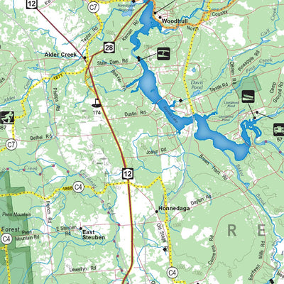 Eastern NY All-Outdoors Atlas & Field Guide pg. 114-115